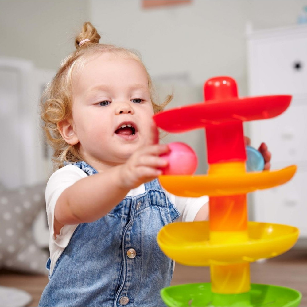 ABC värikäs pallorata