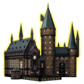 Ravensburger 3D: Hogwarts Castle Great Hall Night Edition 540 Palaa