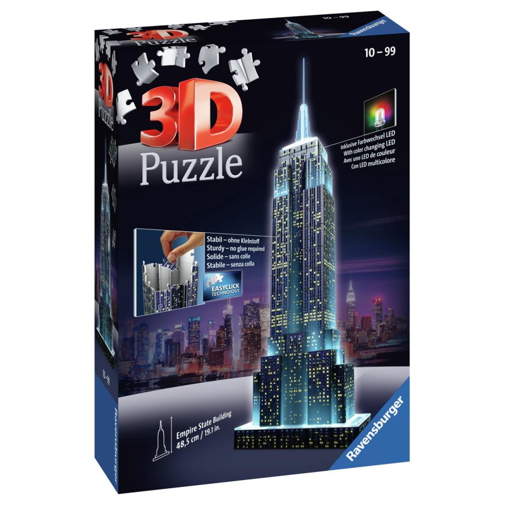 Empire State Building Night Edition 3D - 228 Palaa