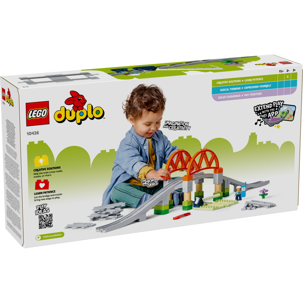 LEGO Duplo - Silta ja raiteet ‑laajennussarja