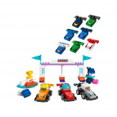 LEGO Duplo - F1 tiimin kilpa-autot ja kuljettajat LEGO Duplo - F1 tiimin kilpa-autot ja kuljettajat