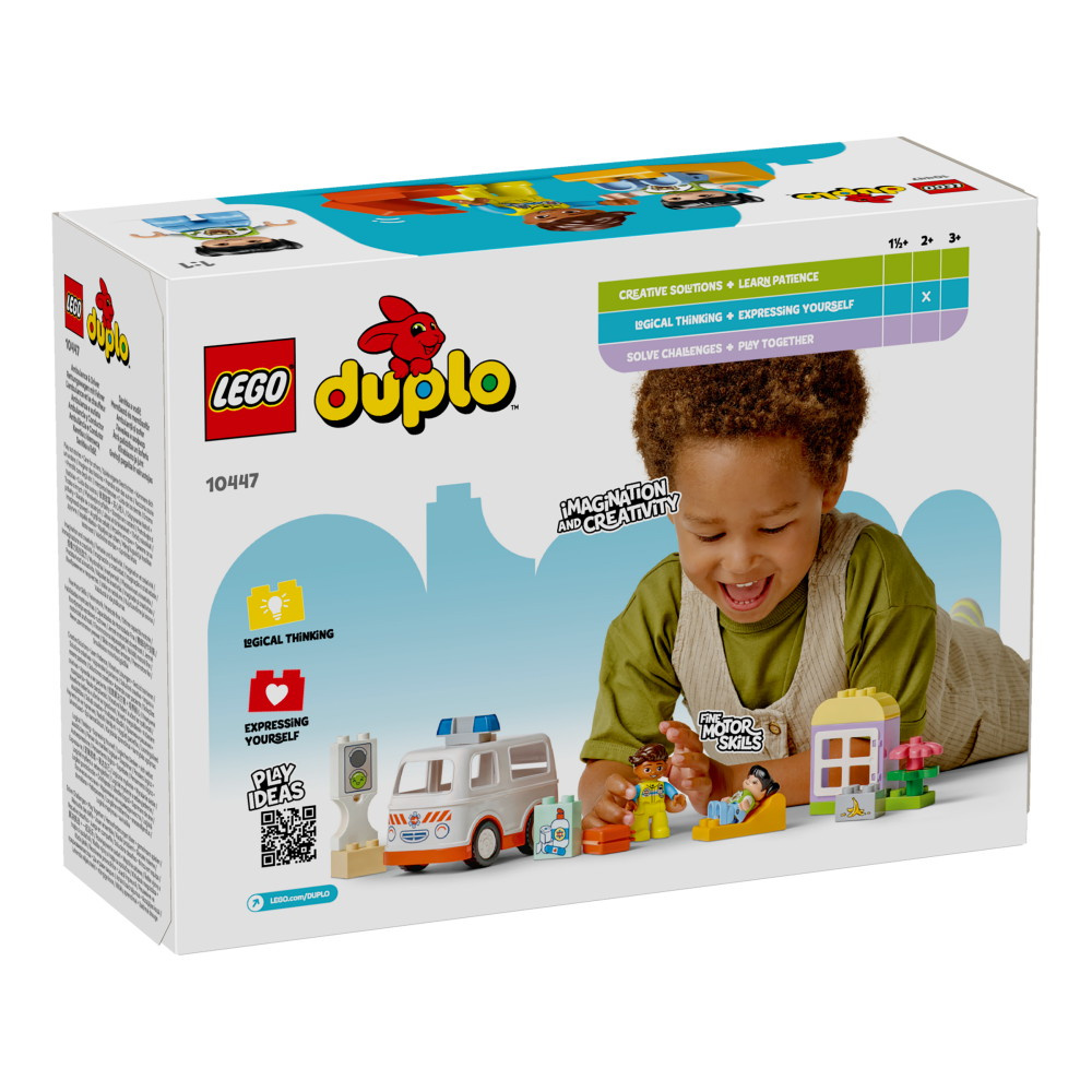 LEGO Duplo - Ambulanssi ja kuljettaja