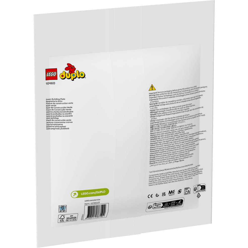 LEGO Duplo - Vihreä rakennuslevy
