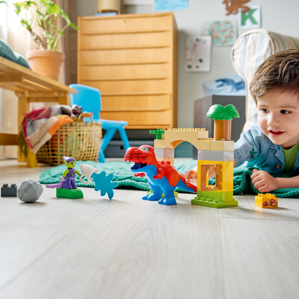 LEGO Duplo - Spidey-Rex-dinosaurus vs. Green Goblin