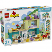 LEGO Duplo - Nykyaikainen Omakotitalo Ja Hahmot 3in1 LEGO Duplo - Nykyaikainen Omakotitalo Ja Hahmot 3in1