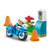 LEGO Duplo - Sininen Poliisimoottoripyörä LEGO Duplo - Sininen Poliisimoottoripyörä
