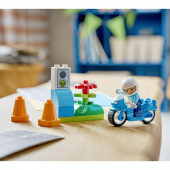 LEGO Duplo - Sininen Poliisimoottoripyörä LEGO Duplo - Sininen Poliisimoottoripyörä