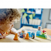 LEGO Duplo - Sininen Poliisimoottoripyörä LEGO Duplo - Sininen Poliisimoottoripyörä