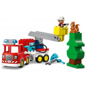 LEGO Duplo - Paloauto, Paloletku Ja Pelastaja LEGO Duplo - Paloauto, Paloletku Ja Pelastaja