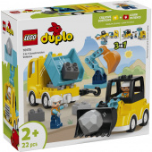 LEGO Duplo - Työmaa-ajoneuvot 3in1 LEGO Duplo - Työmaa-ajoneuvot 3in1