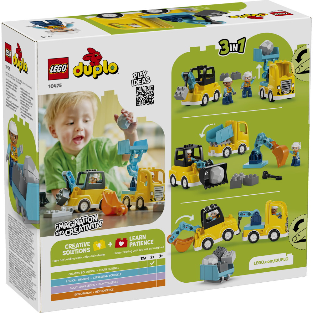 LEGO Duplo - Työmaa-ajoneuvot 3in1