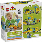 LEGO Duplo - Työmaa-ajoneuvot 3in1 LEGO Duplo - Työmaa-ajoneuvot 3in1