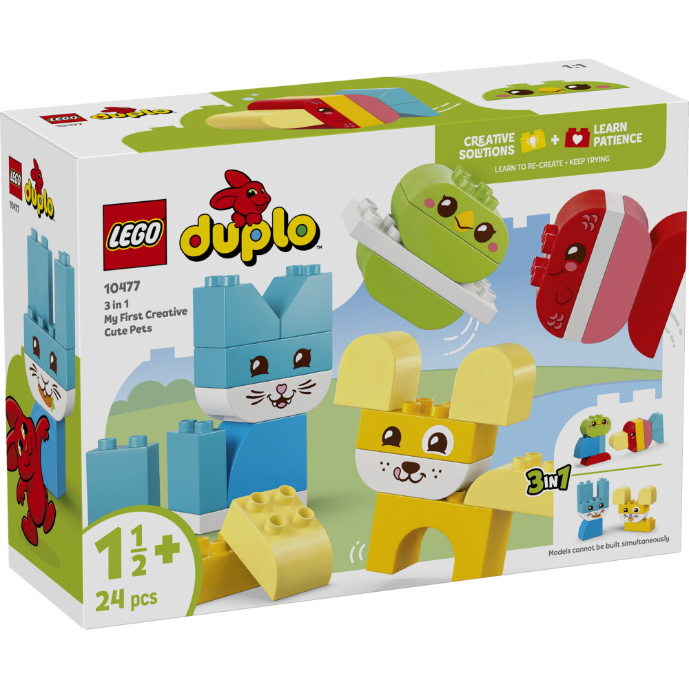 LEGO Duplo - Söpöt luovat lemmikit 3in1