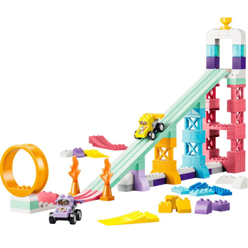 LEGO Duplo - 3in1 luova ramppi ajoneuvon kanssa