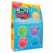 Zimpli Kids Baff Bombz 4-Pack Zimpli Kids Baff Bombz 4-Pack