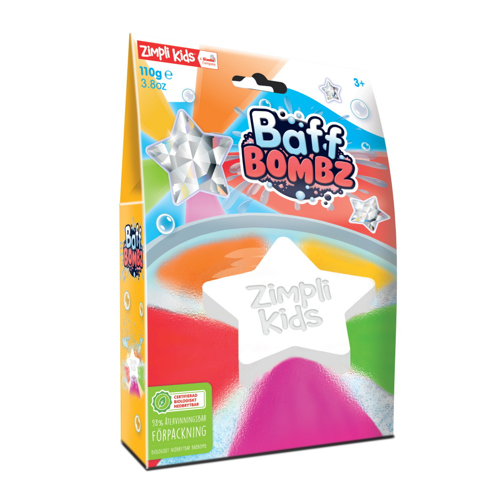 Zimpli Kids Star Baff Bombz