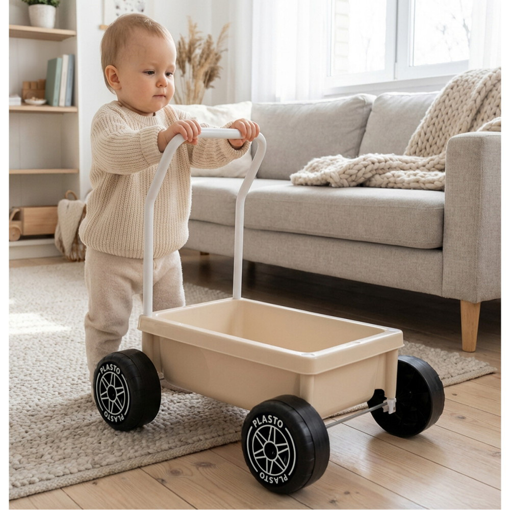 Plasto Learning to Walk -lastenrattaat - Beige
