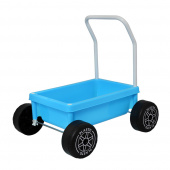 Plasto Learn-To-Walk-Carriage - Turquoise