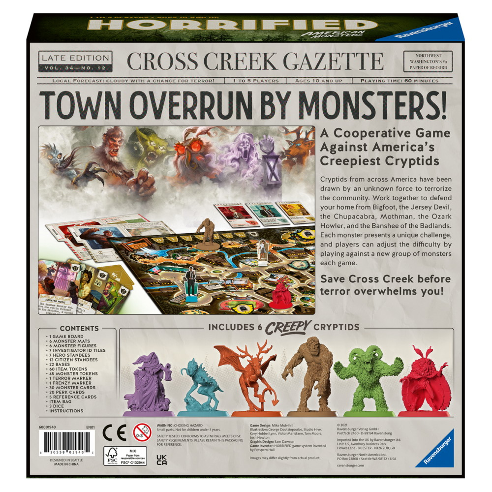 Horrified: American Monsters