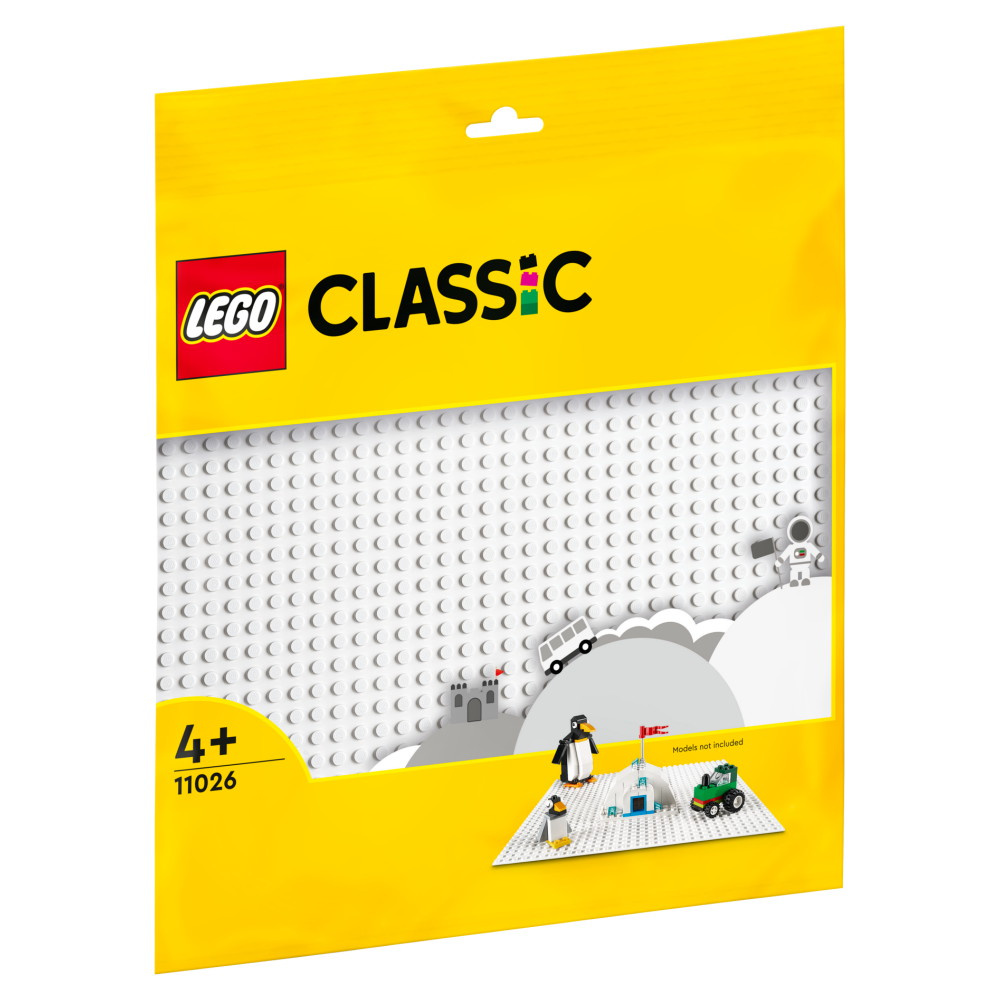 LEGO Classic - Valkoinen rakennuslevy