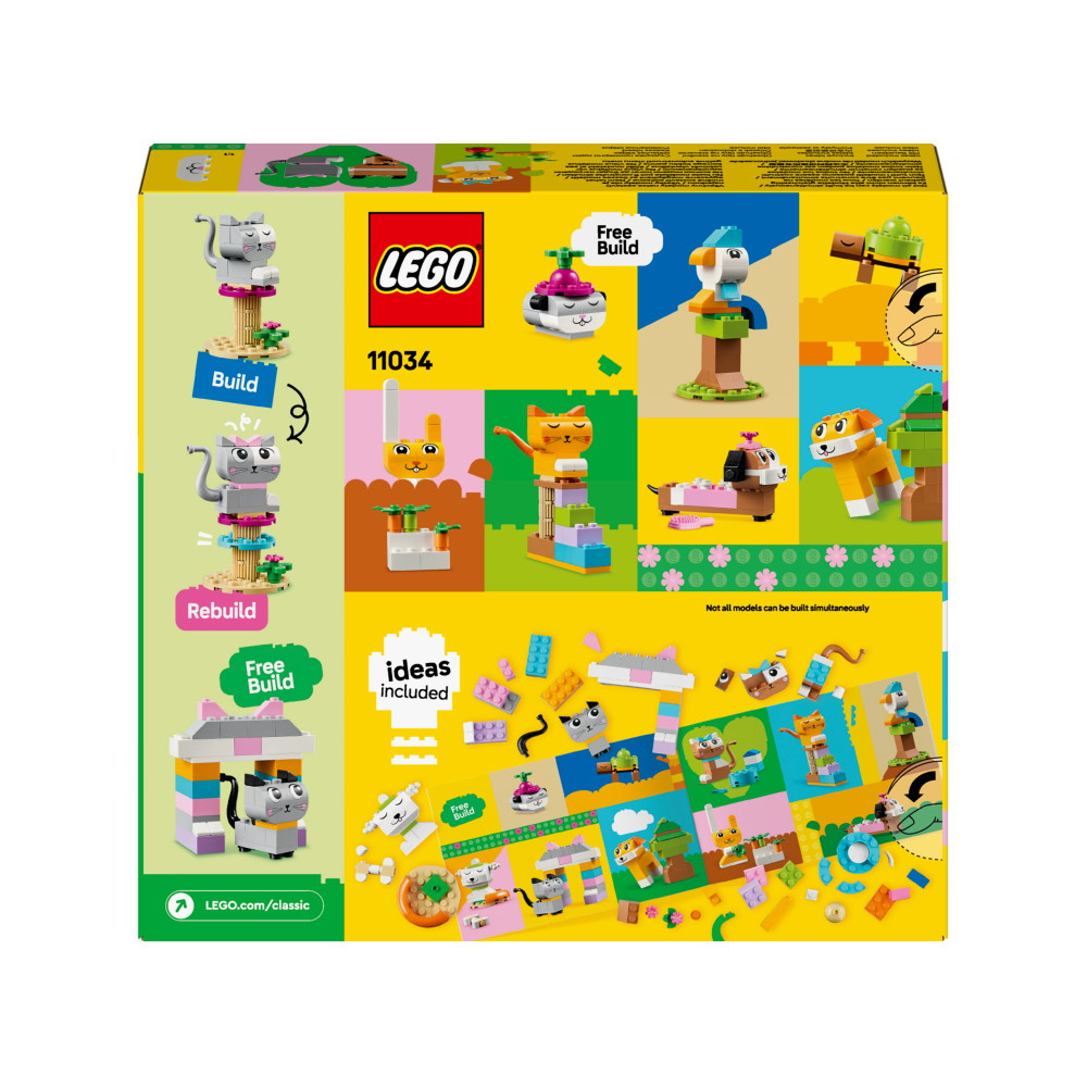 LEGO Classic - Luovat lemmikit