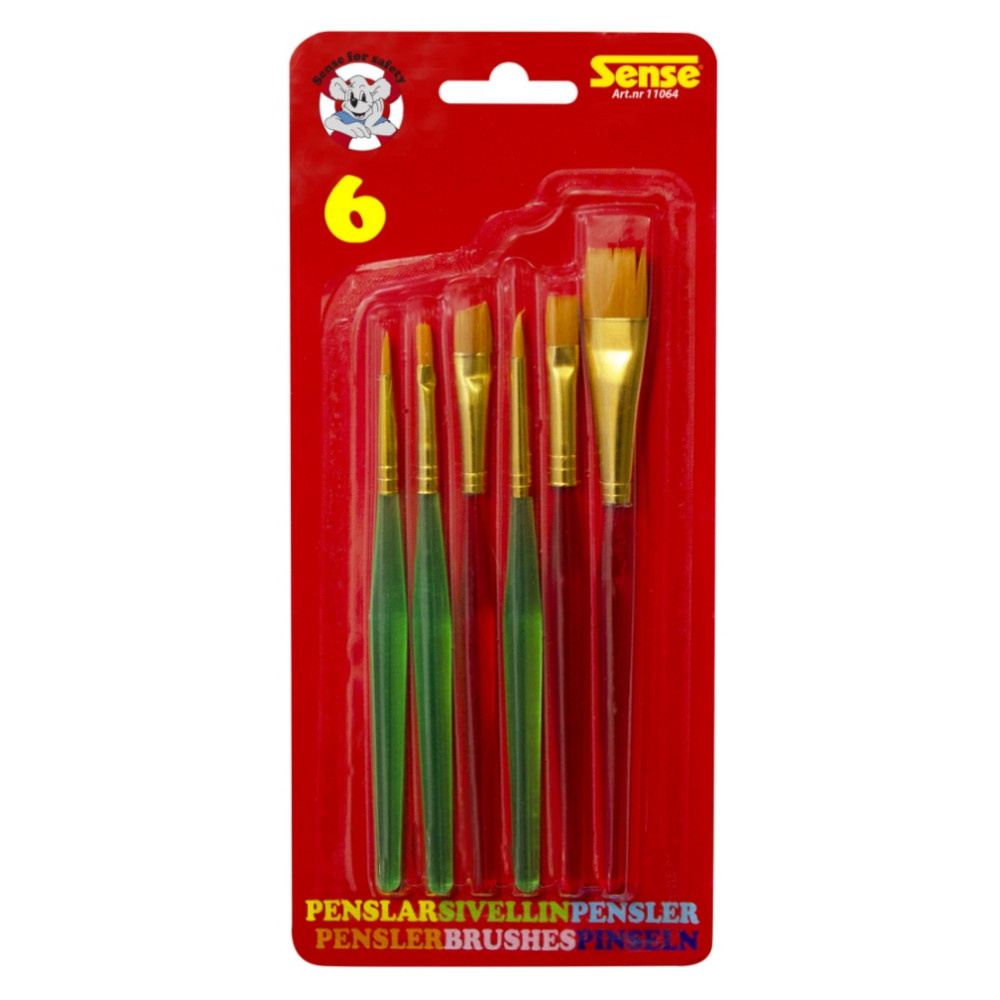 Sense - Sivellin 6 kpl