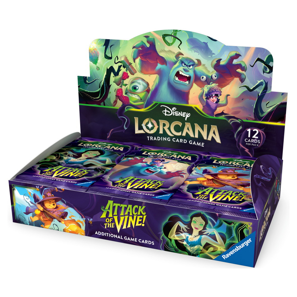 Disney Lorcana TCG: Attack of the Vine - Booster Display