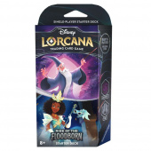 Disney Lorcana TCG: Rise of the Floodborn Starter Deck - Amethyst & Steel Disney Lorcana TCG: Rise of the Floodborn Starter Deck - Amethyst & Steel
