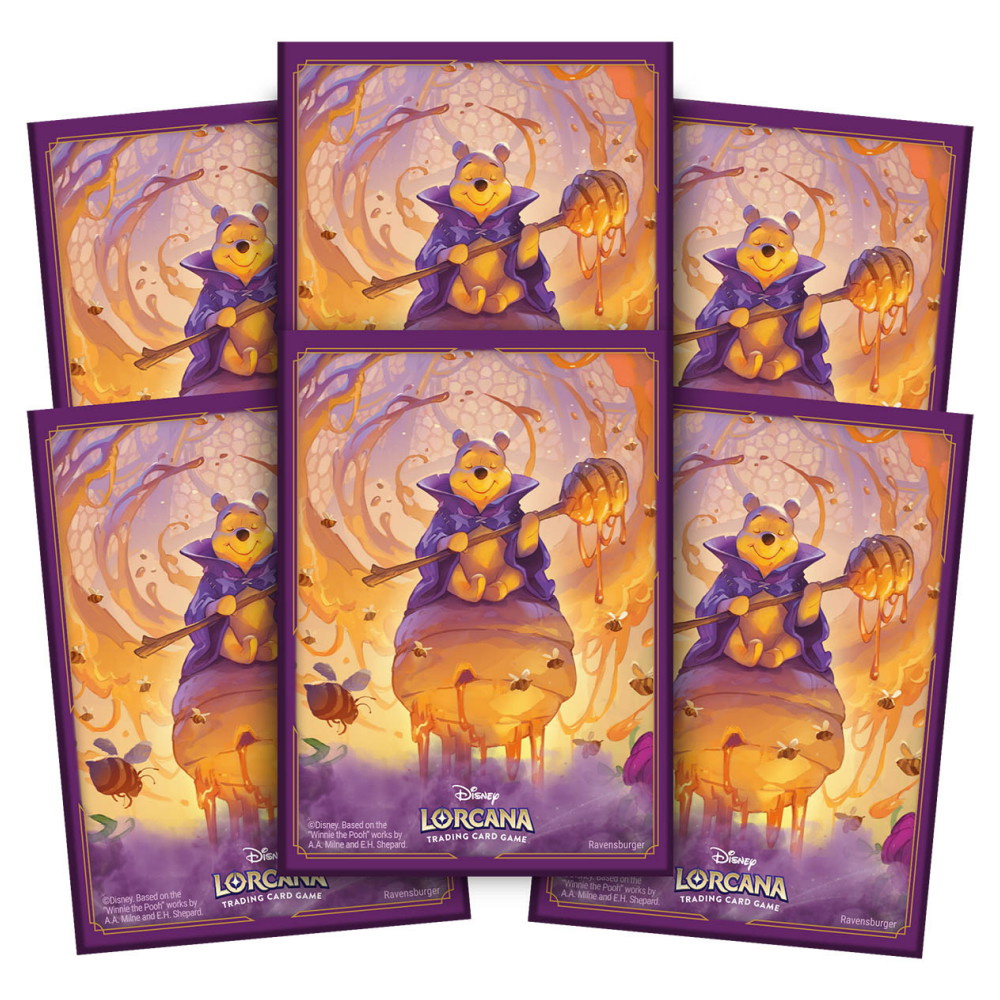 Disney Lorcana TCG: Sleeves 63 x 88 mm - Winnie the Pooh