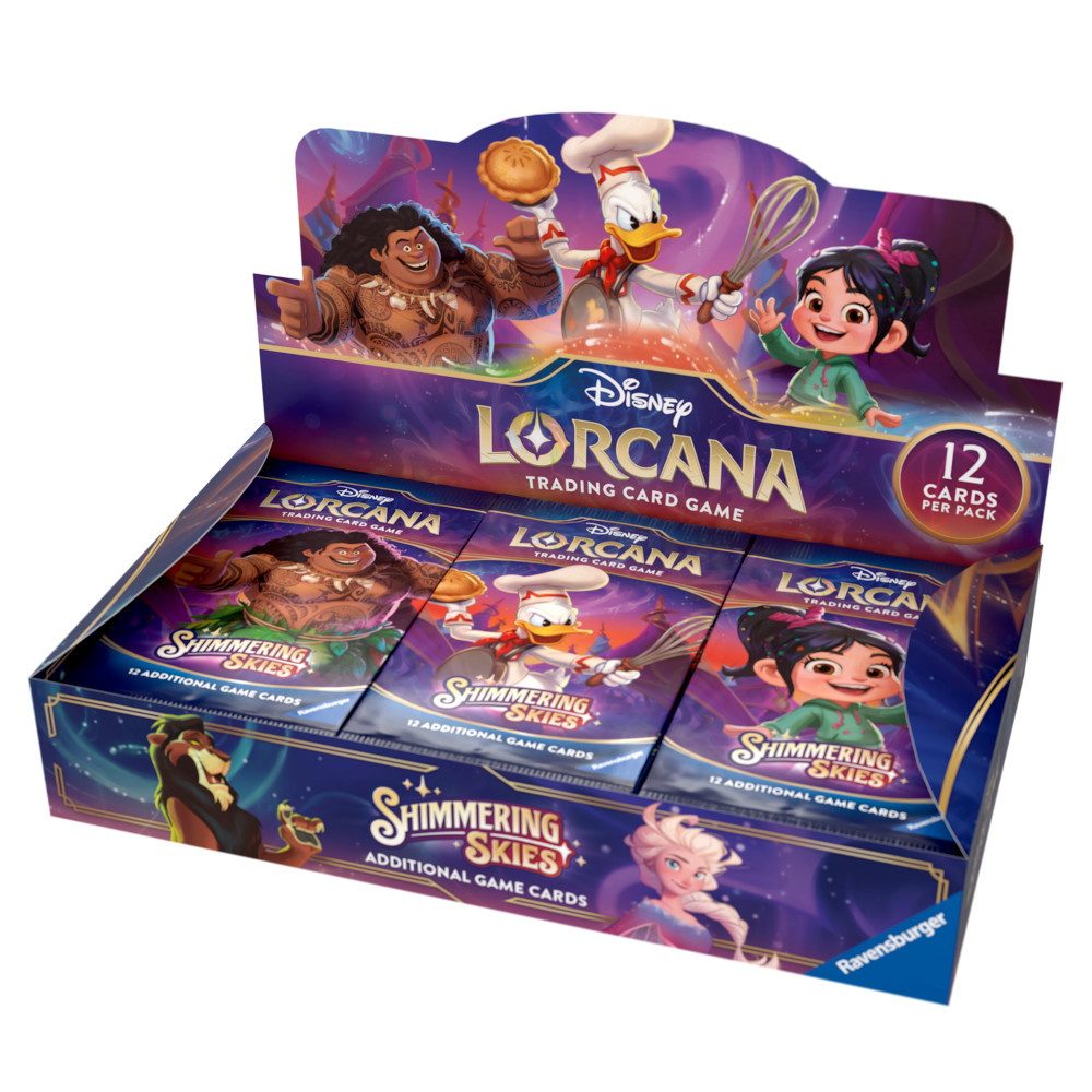 Disney Lorcana TCG: Shimmering Skies - Booster Display