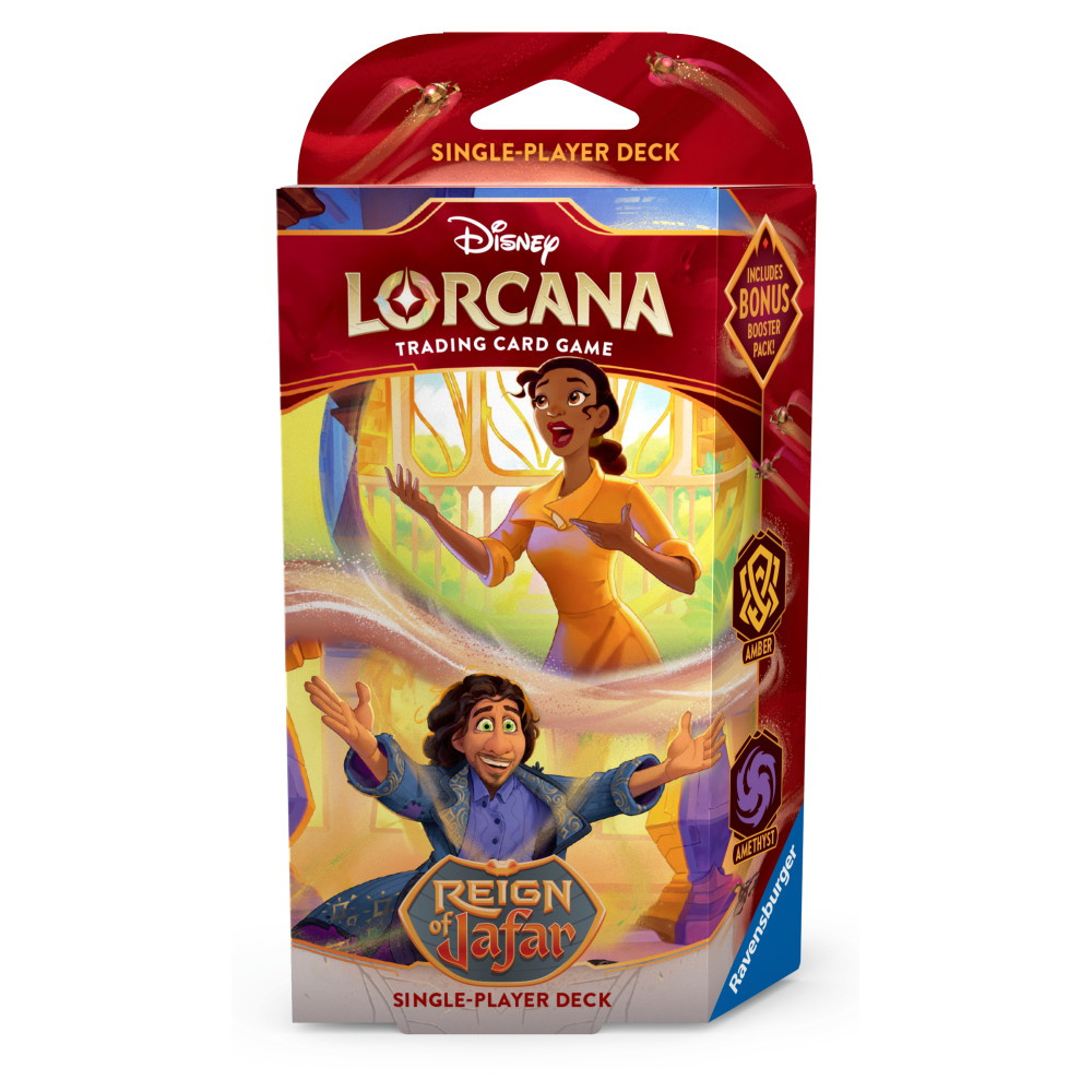 Disney Lorcana TCG: Reign of Jafar Single Player Deck - Amber & Amethyst