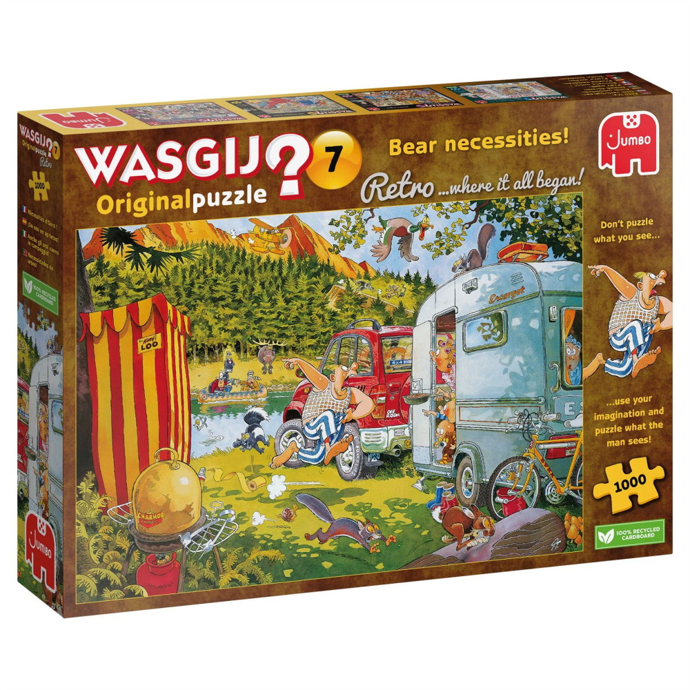 Wasgij? Original #7 - Bear necessities! 1000 Palaa