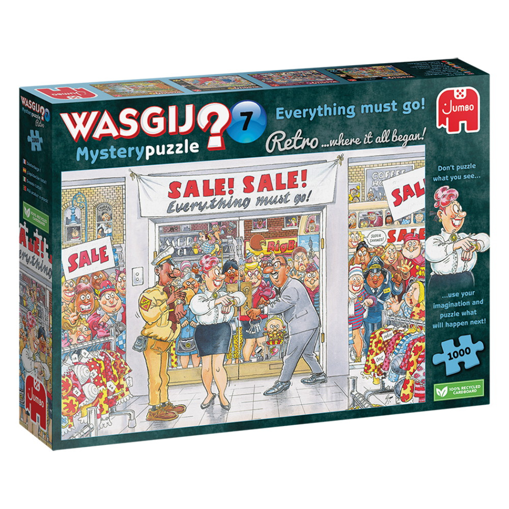 Wasgij? Mystery #7 - Everything Must Go! 1000 Palaa