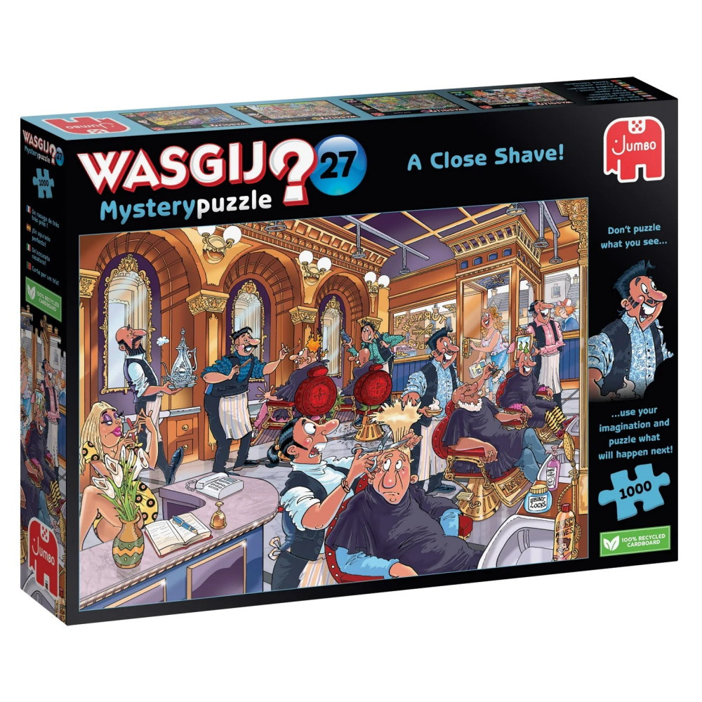 Wasgij? Mystery #27 - A Close Shave! 1000 Palaa