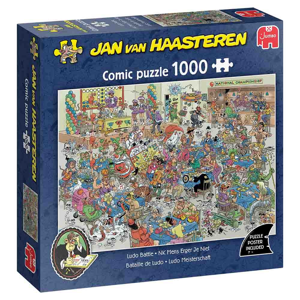 Jan van Haasteren - Ludo Battle 1000 Palaa