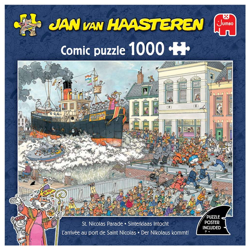 Jan van Haasteren: St. Nicolas Parade 1000 Palaa