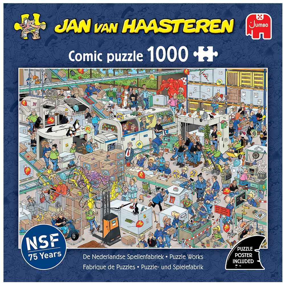 Jan van Haasteren:  Puzzle Works 1000 Palaa