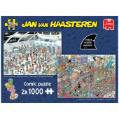 Jan Van Haasteren - Give Us Some Space & All Dressed Up 2x1000 Palaa Jan Van Haasteren - Give Us Some Space & All Dressed Up 2x1000 Palaa