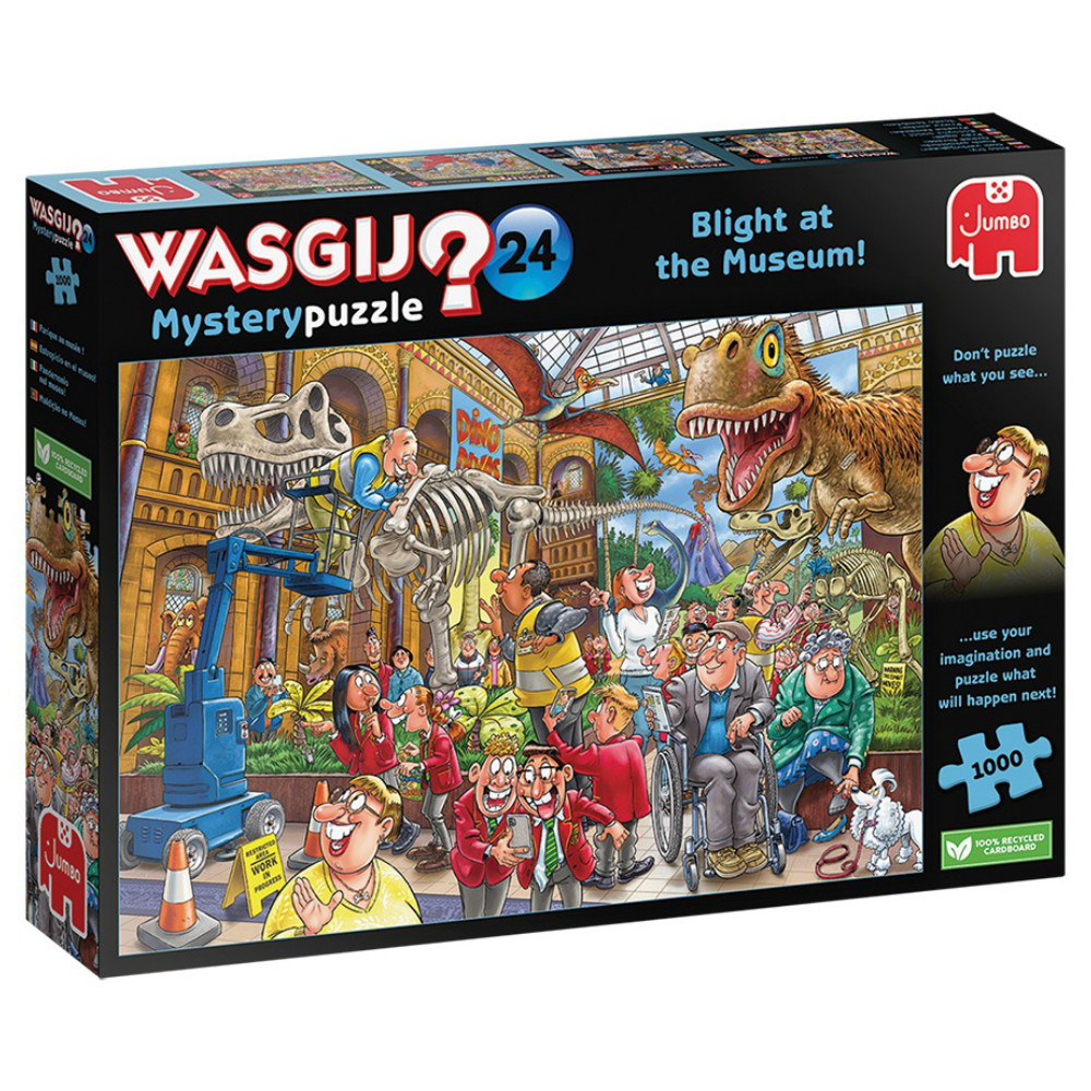 Wasgij? Mystery #24 - Blight at the museum! 1000 Palaa