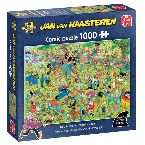 Jan van Haasteren Dog Parkour 1000 Palaa
