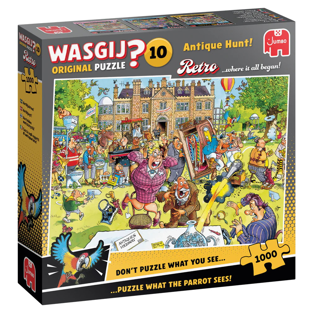 Wasgij? Retro Original #10 - Antique Hunt! 1000 Palaa