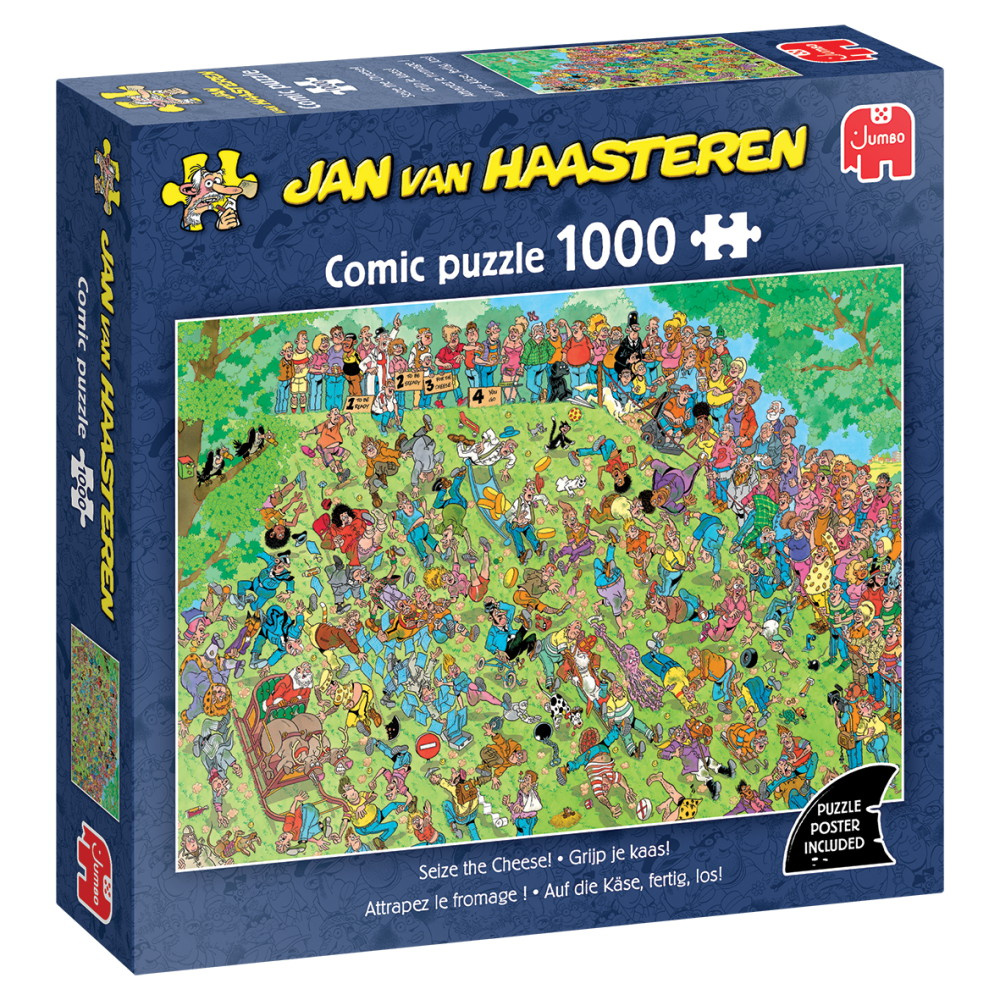 Jan van Haasteren:  Seize the Cheese 1000 Palaa