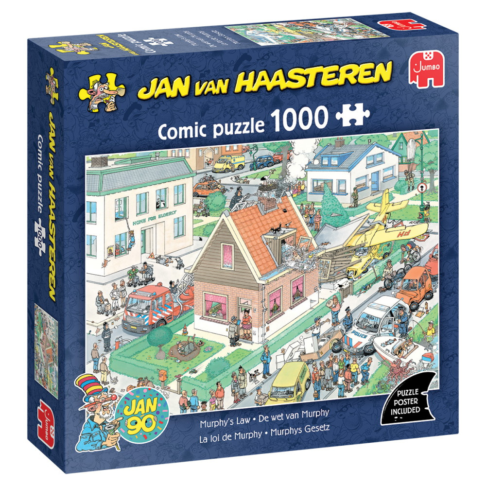 Jan van Haasteren:  Murphy's Law 1000 Palaa