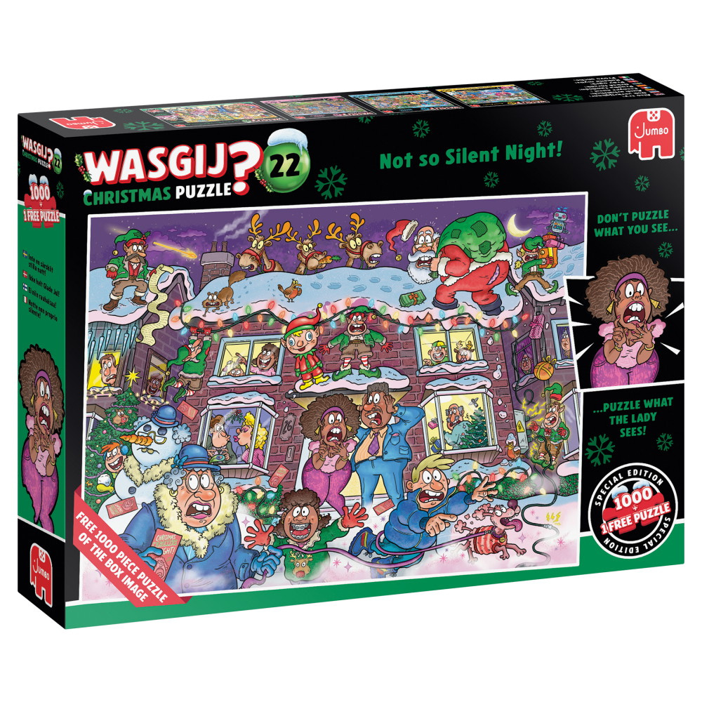 Wasgij? Christmas #9 - Not so Silent Night! 1000 Palaa