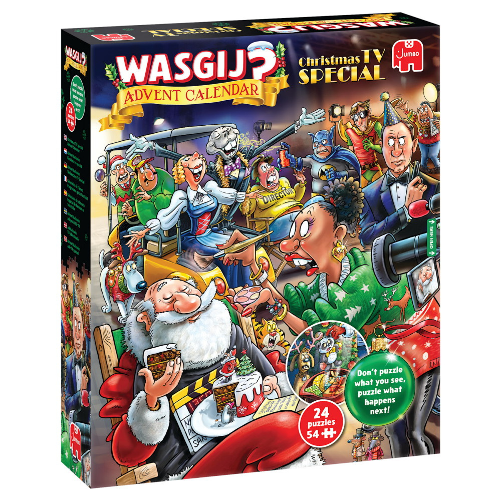 Wasgij? Adventin kalenteri - Christmas TV Special! 24 x 54 Palaa
