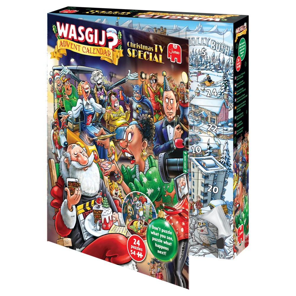 Wasgij? Adventin kalenteri - Christmas TV Special! 24 x 54 Palaa