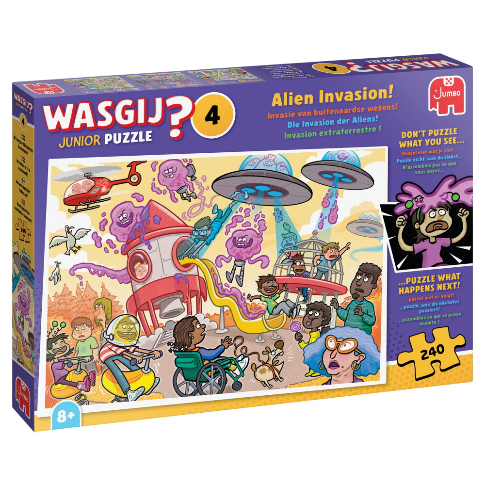Wasgij? Junior #4 - Alien Invasion! 240 Palaa