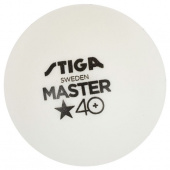 Stiga Master 40+ 6-pack ball White
