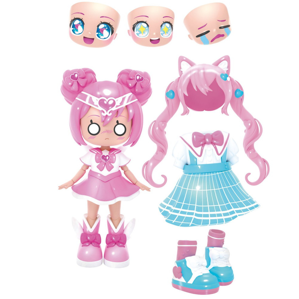 Animakii School Girl + Magical Girl 1-Nukke