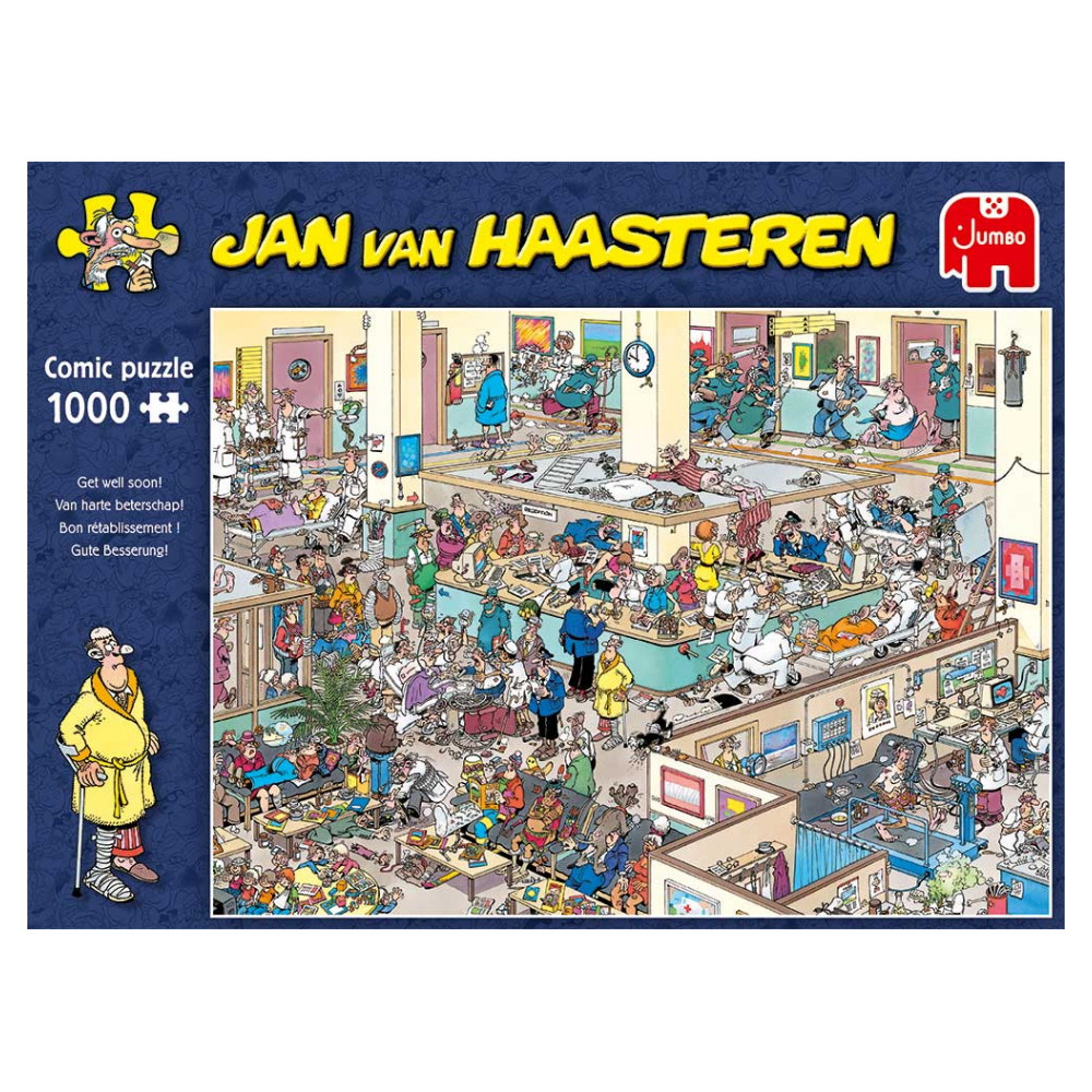 Jan van Haasteren Get Well Soon! 1000 Palaa